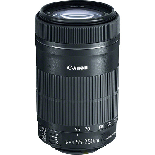 Canon Lens EF-S 55-250mm F/4-5.6 IS STM